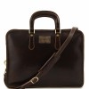Кожаный портфель Tuscany Leather Alba TL140961 brown